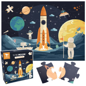 Puzzle enfant - To the moon